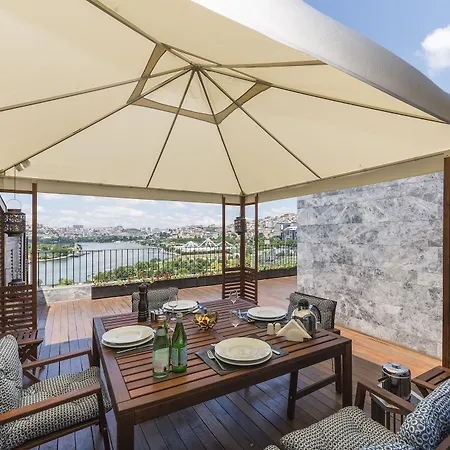 Terrace Golden Horn Istanbul